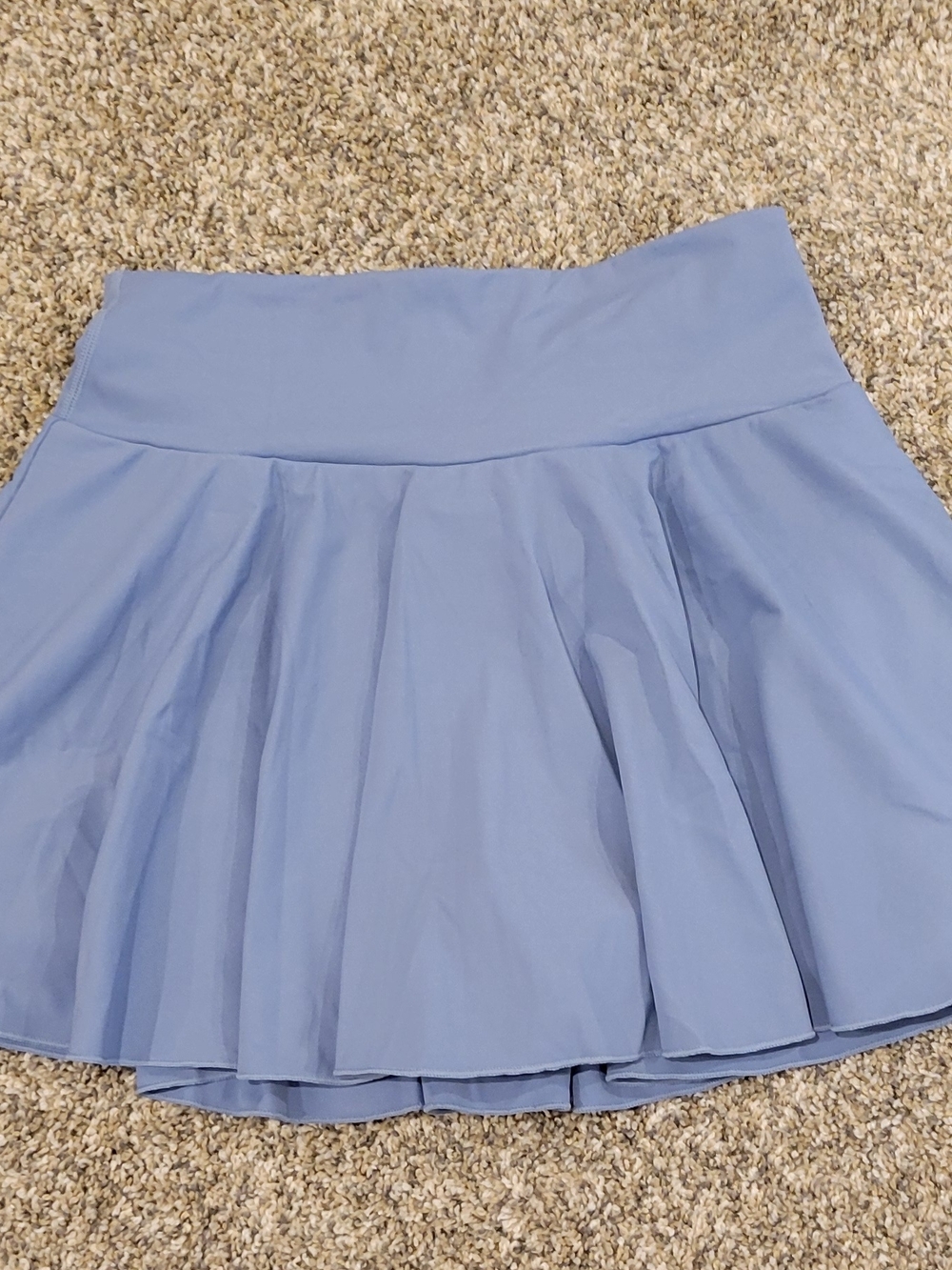 HALARA Sky Blue Circle Skirt